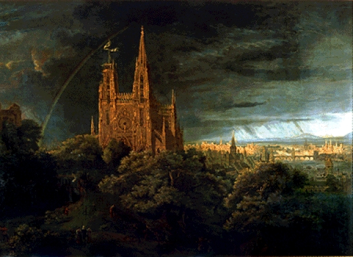 Catedral Gótica. 1815. Karl. F. Schinkel